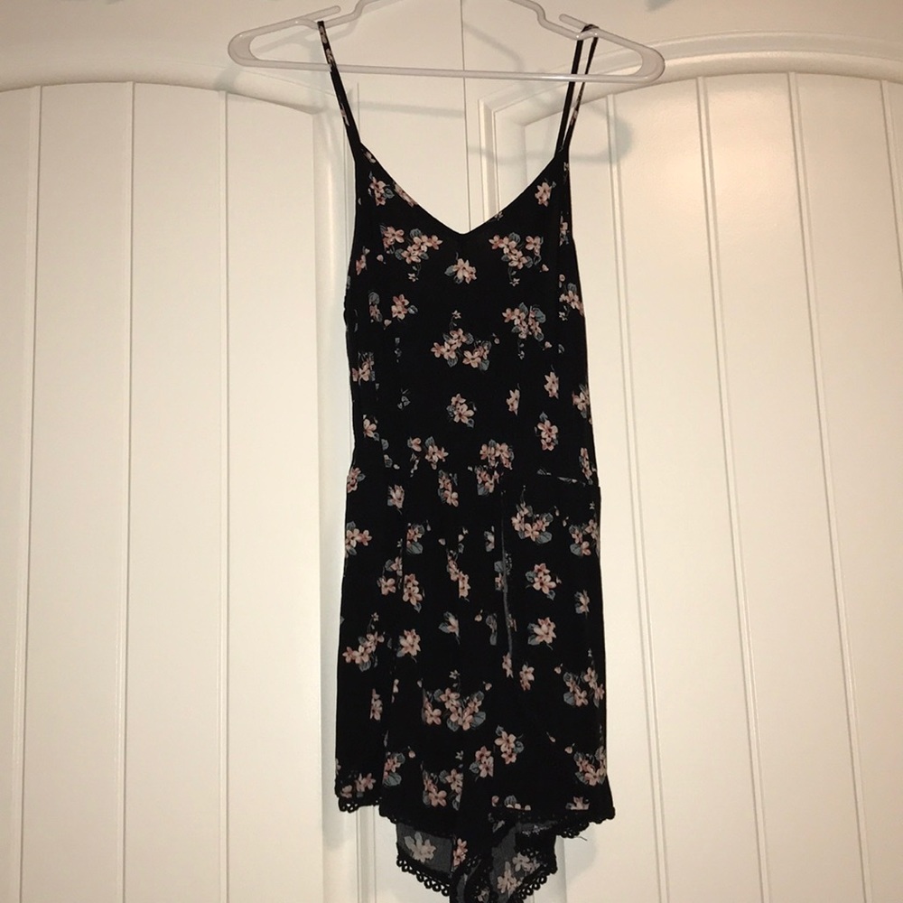 Super fun floral romper